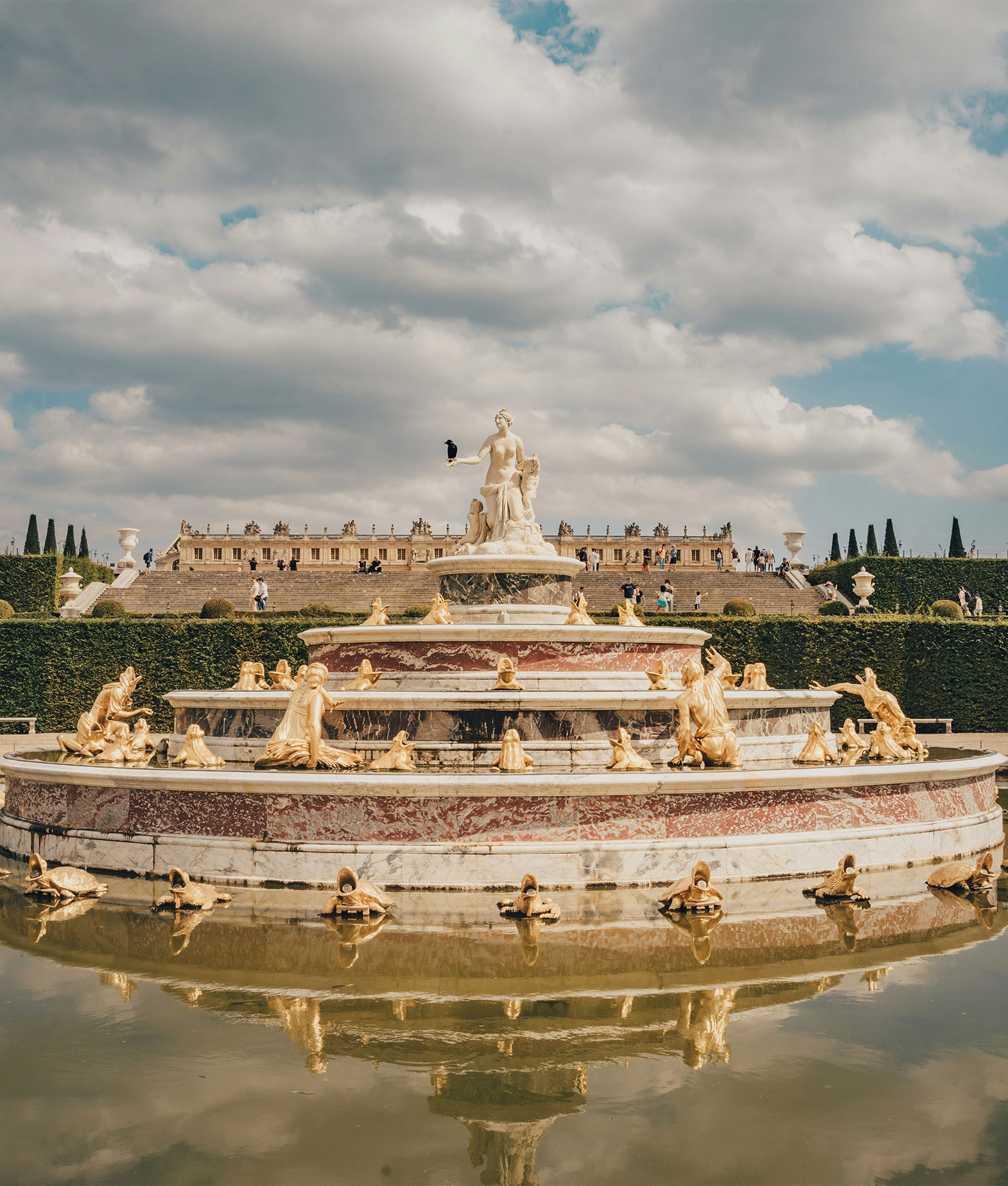 brunnen der versailler gärten
